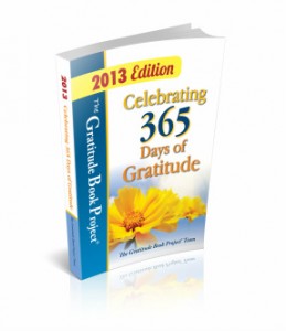 Cover of the Gratitude Book Project on Amazon