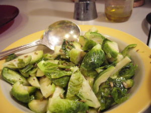 Brussels Sprouts side dish